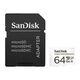 SanDisk Memory Card, 64GB, Micro SDXC - SanDisk High Endurance (SDSQQNR-064G-GN6IA) - White 0619659173081 έως 12 άτοκες Δόσεις