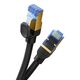 Braided network cable cat.7 Baseus Ethernet RJ45, 10Gbps, 20m (black) 6932172646578