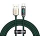 Baseus Display Cable USB to Type-C, 66W, 2m (green)