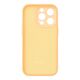 Baseus Liquid Silica Gel Case + Glass Apple iPhone 14 Pro Max (yellow)