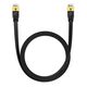 Baseus Cat 7 UTP Ethernet RJ45 Cable Flat 3 m black 6932172637248