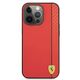 Original Case IPHONE 13 PRO MAX Ferrari Hardcase On Track Carbon Stripe (FESAXHCP13XRE) red 3666339026509