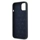 Case IPHONE 13 MINI Mercedes Hardcase Silicone Line (MEHCP13SSILNA) navy blue 3666339019778