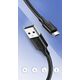 Cable USB to Micro USB UGREEN, QC 3.0, 2.4A, 2m (black) 6957303861385