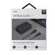 UNIQ Load. network. Versa Slim USB-C PD 18W + USB-C to USB-C cable black/charcoal black (LITHOS Collective) 8886463668078