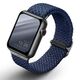 Strap for APPLE WATCH 38 / 40 / 41 MM UNIQ Aspen Braided blue 8886463676394