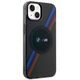 Original Case IPHONE 14 BMW Hardcase Tricolor Stripes MagSafe (BMHMP14SHDTK) gray 3666339122263