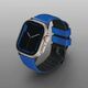 UNIQ Strap Linus Apple Watch Series 1/2/3/4/5/6/7/8/SE/SE2/Ultra 42/44/45/49mm Airosoft Silicone blue/racing blue 8886463684382