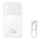 Powerbank Baseus Comet 10000mAh, 22.5W (white) 6932172628758