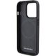 Original Case APPLE IPHONE 15 PRO Mercedes Hardcase Smooth Leather MagSafe (MEHMP15L23RCMK) black 3666339135058