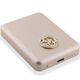 Guess Induction Powerbank 15W GUPBM5AL4DMD 5000mAh gold/gold MagSafe 4G Strassed Metal Logo 3666339172169