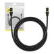 Network cable cat.8 Baseus Ethernet RJ45, 40Gbps, 1,5m (black) 6932172646646