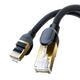 Network cable cat.8 Baseus Ethernet RJ45, 40Gbps, 10m (black) 6932172646653