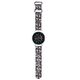 Strap for SAMSUNG GALAXY WATCH (46MM) / SAMSUNG GEAR S3 (46MM) / HUAWEI WATCH GT / GT 2 / GT 2 PRO / GT 3 / GT 3 PRO (46MM) Hello Kitty Pasek Strap Silicone Heads & Stripes (HKUWLSDIESK) black 3666339212070