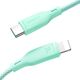 Joyroom Multi-Color Series SA34-AC6 USB-A / USB-C 100W cable 1m white