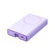 Joyroom JR-PBM01 powerbank MagSafe 10000mAh 20W with stand + Lightning / USB-C cable purple