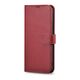 iCarer Haitang Leather Wallet Samsung Galaxy S22+ Plus red