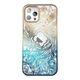 Kingxbar Phoenix Full Swarovski Apple iPhone 14 Pro gold-blue