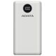 Adata External Battery 2 x USB, Type-C, Quick Charge 3.0, PD 18W, 3A, 20000mAh, Digital Display - Adata (AP20000QCD-DGT-CWH) - White 4710273772103 έως 12 άτοκες Δόσεις