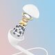 Dudao in-ear wired mini jack 3.5mm earphone headset white (X10S white)