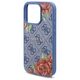 Case IPHONE 16 PRO MAX Guess Hardcase 4G Flowers Print MagSafe (GUHMP16XP4ROPEMCB) blue 3666339350420