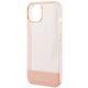 Original Case IPHONE 14 Guess Hardcase Translucent pink 3666339088347