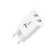 NETWORK ORDER T-PHOX POCKET SERIES 2xUSB TCC-224 12W WHITE 6974670441477