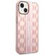 Original Case IPHONE 14 Karl Lagerfeld Hardcase Mono Vertical Stripe (KLHCP14SHKLSPCP) pink 3666339085285