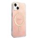 Original Case IPHONE 14 Guess Hardcase 4G Print MagSafe + Wireless Charger (GUBPP12MH4EACSW) pink 3666339103040