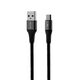 VIDVIE CB4038 USB/Micro 3A cable, 2m black 6972169850069