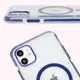 Bizon Case Marco Apple iPhone 11 clear with blue frame