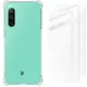 Bizon Case Clear Pack case + 2x screen glass Sony Xperia 10 V clear