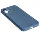 Bizon Case Silicone MagSafe Sq Apple iPhone 12 Mini navy blue