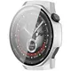 Bizon Case+Glass Watch Huawei Watch GT 5 Pro 46 mm silver satin