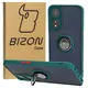 Bizon Case Hybrid Ring Oppo A78 5G smoky with a dark green frame