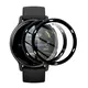 Bizon Glass Watch Edge Hybrid Garmin Vivoactive 5 black