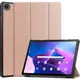 Bizon Case Tab Croc Lenovo Tab M10 Plus Gen 3 rose gold