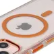 Bizon Case Marco Apple iPhone 14 / Apple iPhone 13 clear with orange frame