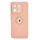 Bizon Case Silicone Ring Sq Xiaomi 13 Pro light pink