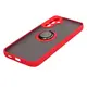 Bizon Case Hybrid Ring Samsung Galaxy A34 5G smoky with a red frame