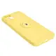 Bizon Case Silicone Ring Sq Apple iPhone 15 Plus yellow