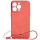 Bizon Case Silicone Magnetic Apple iPhone 15 Pro Max dirty pink