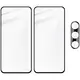 BIZON Edge 2x screen glass + camera glass Samsung Galaxy S23 FE