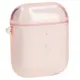 Bizon Case Headphone Clear Airpods 1/2 clear-pink