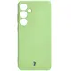 Bizon Case Silicone Magnetic Sq Samsung Galaxy S24 Plus light green