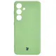 Bizon Case Silicone Sq Samsung Galaxy S24 light green