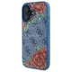 Guess GUHMP16SP4ROPEMCB Apple iPhone 16 hardcase 4G Flowers Print MagSafe blue