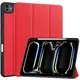 Bizon Case Tab Lizard Apple iPad Pro 13" 7 gen. 2024 red