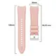 Bizon Strap Watch Silicone Pro Samsung Galaxy Watch 20 mm light rose