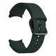 Bizon Strap Watch Silicone Samsung Galaxy Watch 20 mm dark green